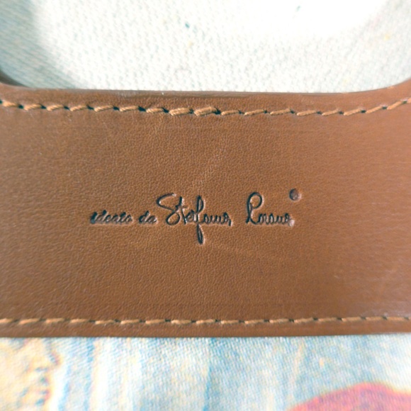 Manifattura di Signa Waxed Cotton Renaissance Print Tote - Picture 10 of 16